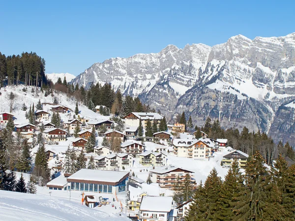 Zima v Alpách Stock Fotografie