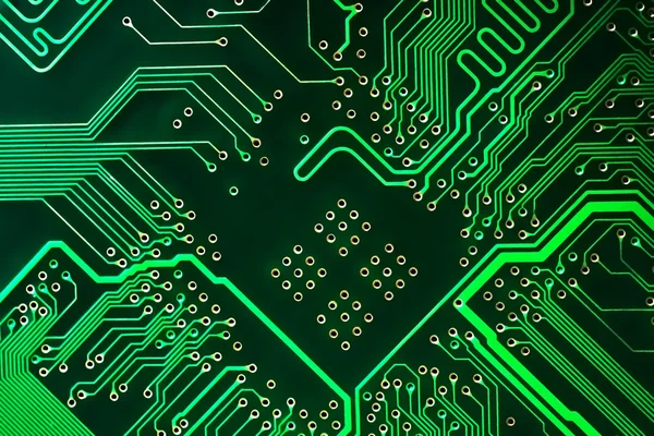 Green circuit board Stock Picture