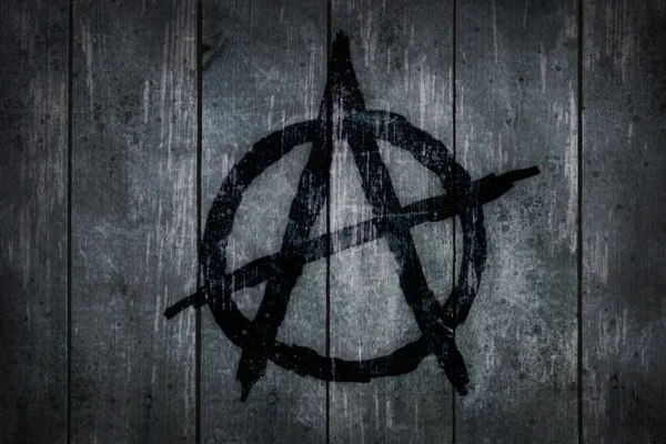 Simbolo dell'anarchia — Foto Stock