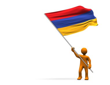 Fan Of Armenia clipart