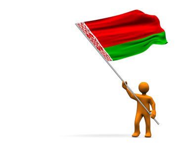 Fan Of Belarus clipart