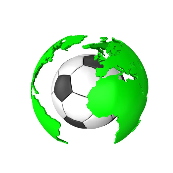 Świat piłka nożna — Zdjęcie stockowe
