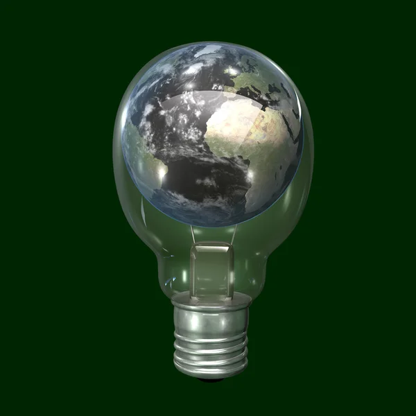 Intelligens energia és az ökológia fogalma — Stock Fotó