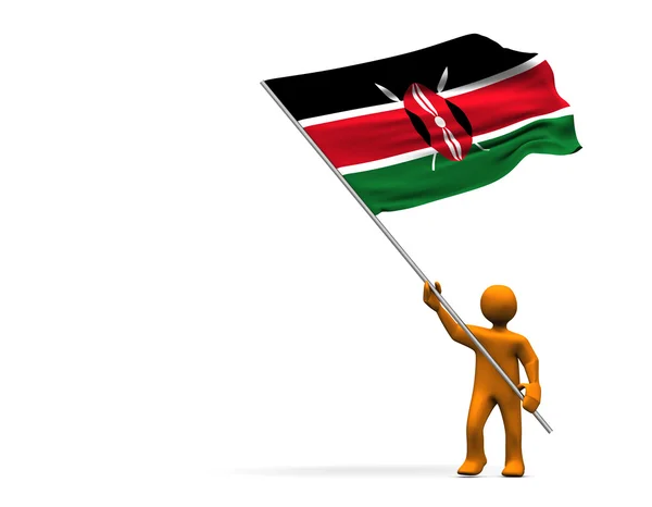 Fã do Quênia — Fotografia de Stock