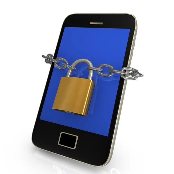 Locked Smartphone — Stock Photo, Image