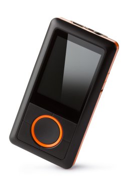 Portable digital audio player clipart