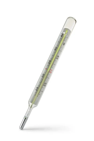Termómetro de mercúrio medicinal — Fotografia de Stock