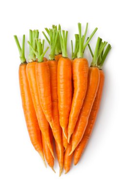 Big Discrete carrot - Heap of carrots like a large root-crop clipart