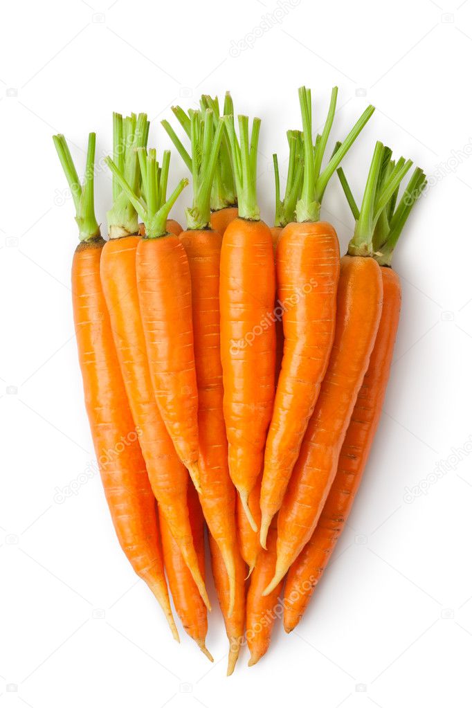 Big Discrete carrot - Heap of carrots like a large root-crop