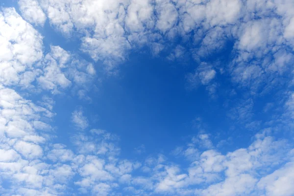 Abstrakter Rahmen aus Wolken. — Stockfoto
