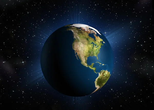 De planeet aarde — Stockfoto