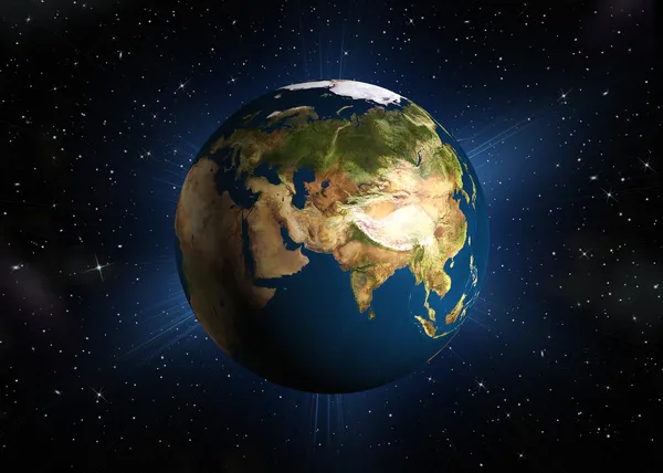 O planeta Terra — Fotografia de Stock