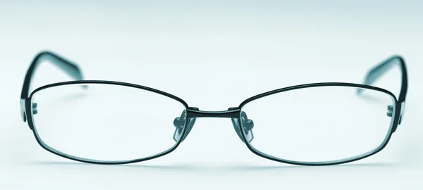 Óculos tonificados de azul — Fotografia de Stock