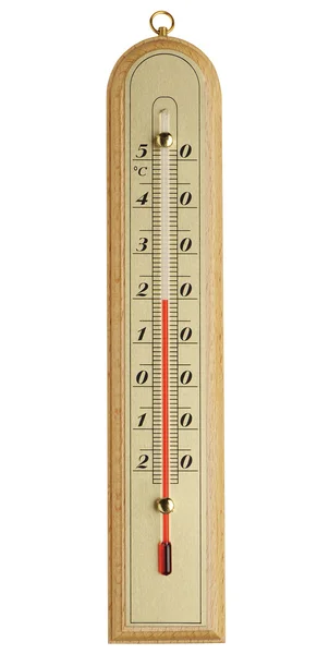 Pokój termometr zbliżenie — Zdjęcie stockowe