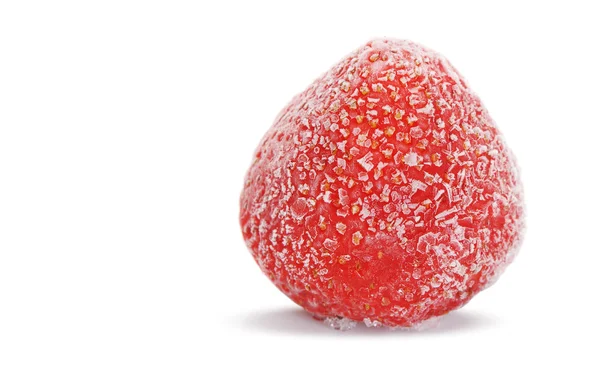 Frysta jordgubbar — Stockfoto