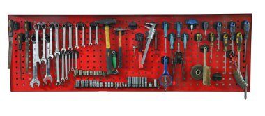 Set of the working tools clipart