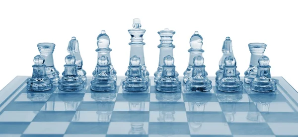 Cam satranç — Stok fotoğraf