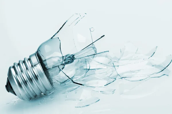 The broken bulb — Stock Photo, Image