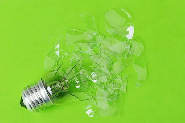 The broken bulb — Stock Photo, Image