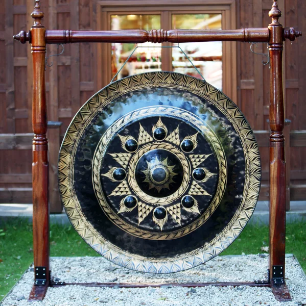 Grande asiático gong — Foto de Stock