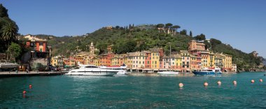 Panorama of Portofino.