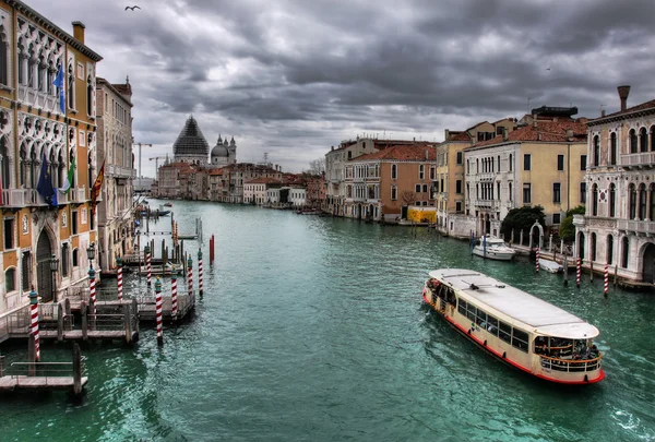 Benátský canal Grande. — Stock fotografie