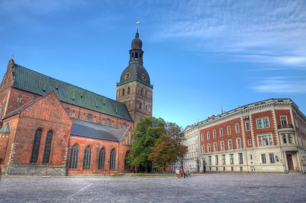 La Cattedrale Dom di Riga, Lettonia . — Foto Stock