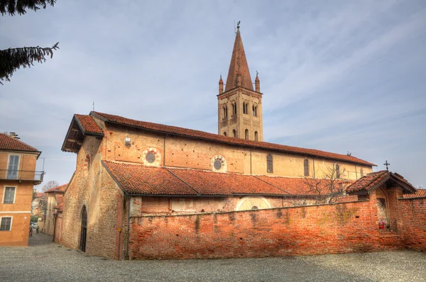Antiga catedral em Saluzzo, Italia . — Fotografia de Stock