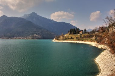 Lake Idro. clipart