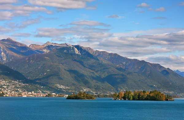 Lake maggiore, İsviçre. — Stok fotoğraf