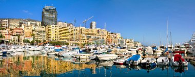 monte carlo panoramik görünüm.