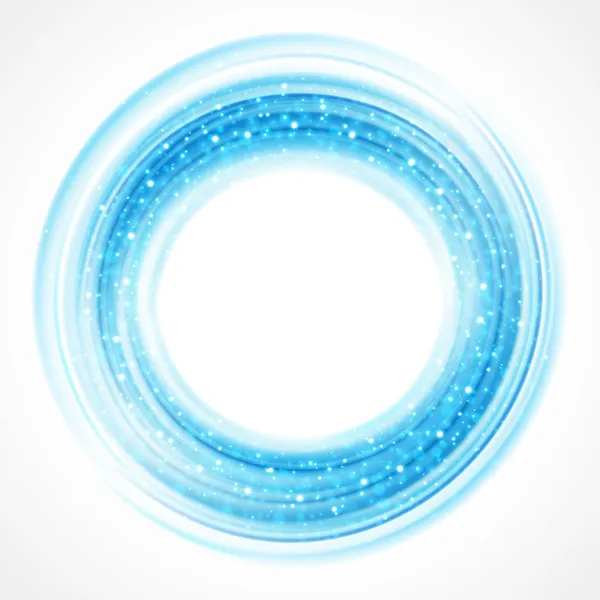 抽象的な滑らかな光の輪 — ストックベクタ