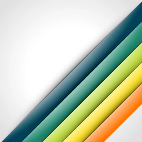 Abstrakt färgglada linjer — Stock vektor