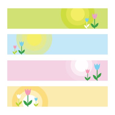 Web banners clipart