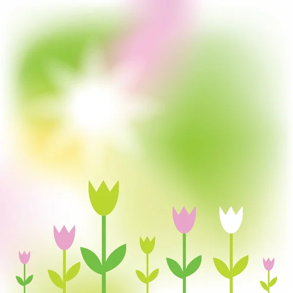 A.植物背景 — 图库矢量图片