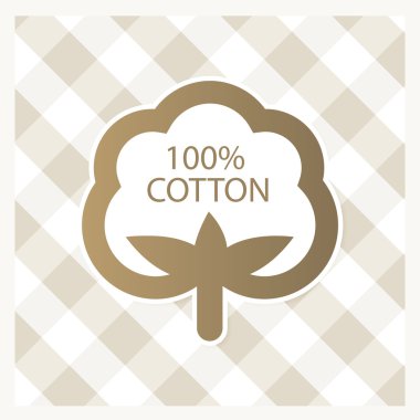 Cotton label clipart