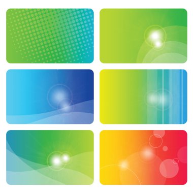 Set of Abstract background clipart