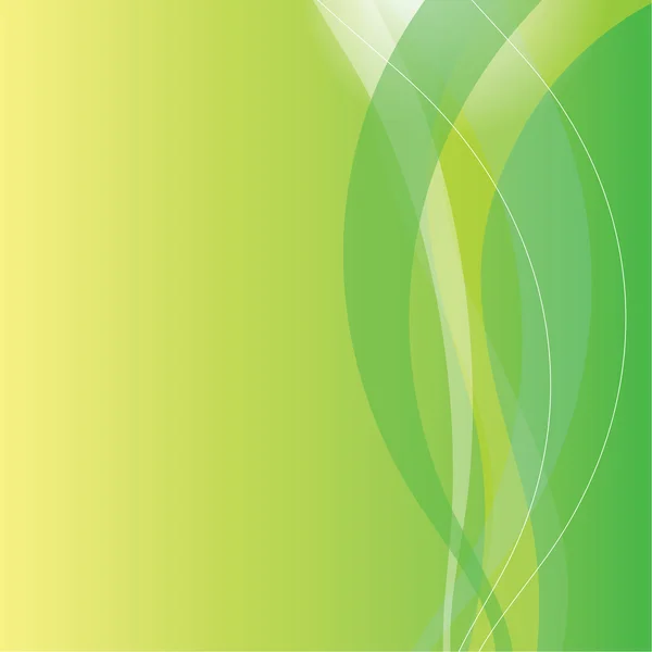 녹색 추상적 배경 — 스톡 벡터