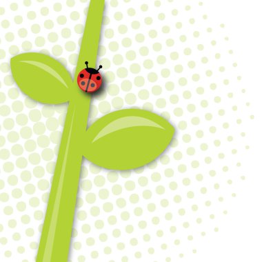 Eco template clipart