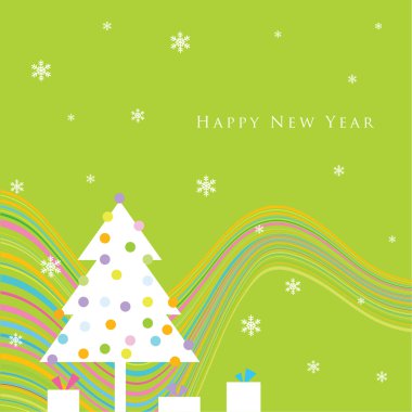 Yeni yıl kartı