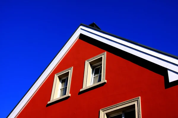 Bir evin üst — Stok fotoğraf