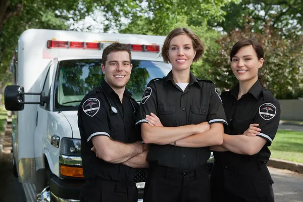 Retrato del equipo médico de emergencia —  Fotos de Stock