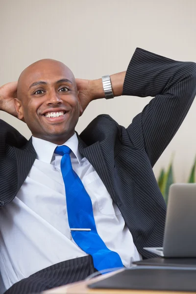 Relaxed businessman — Stock Photo, Image