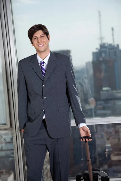 Businessman Heading For Business Trip — Stock Photo, Image
