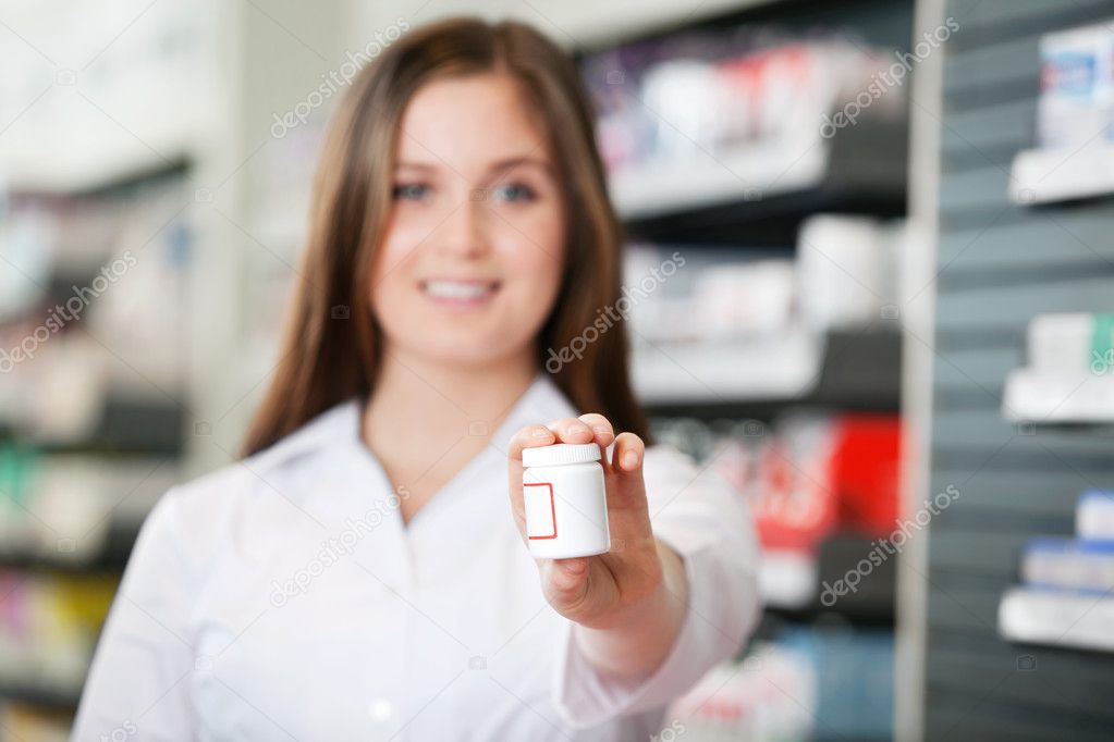 Pharmacist Recommending Medicine