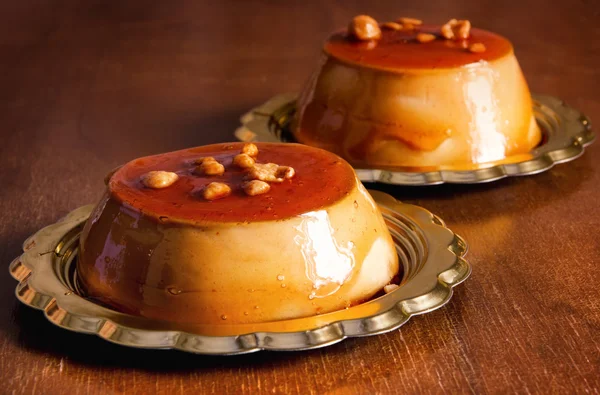 Krem karamel tatlılar tatlı — Stok fotoğraf