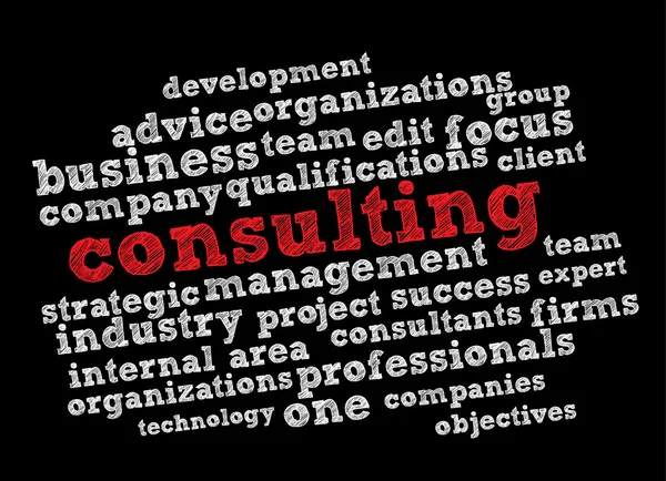 Management Consulting — Stock vektor