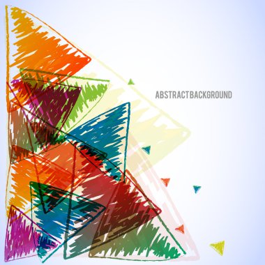 Abstract art vector background clipart