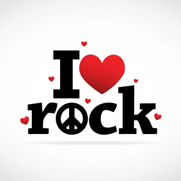 Rock icon — Stock Vector