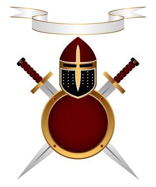 Armor knight. clipart